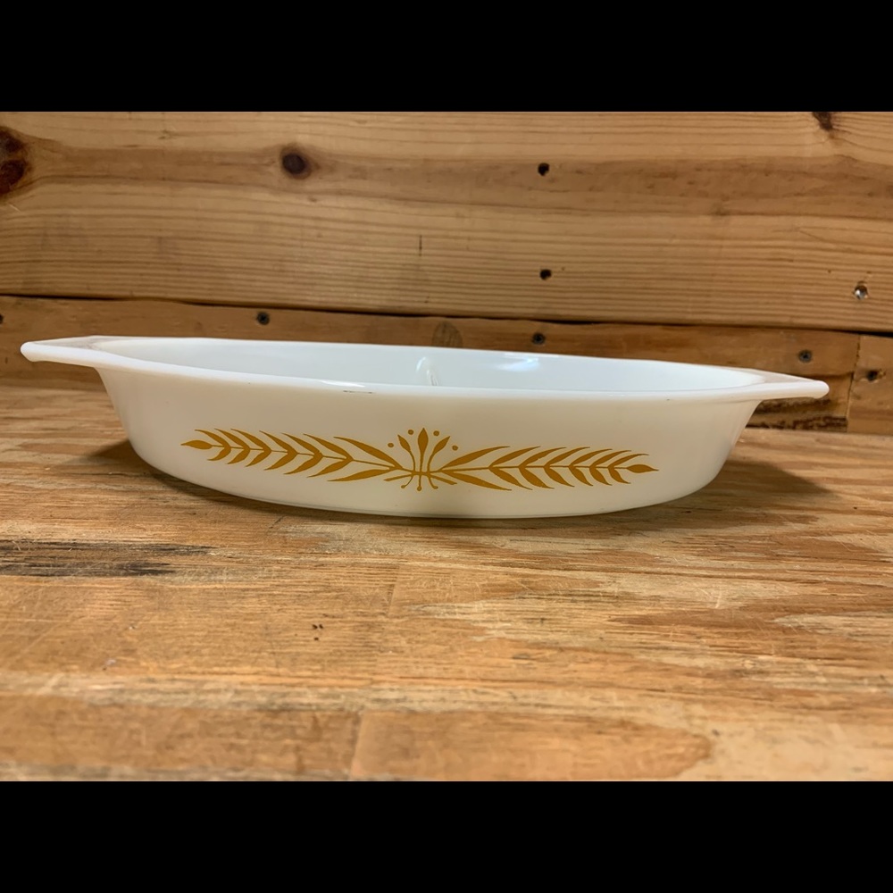 Vintage promotional Pyrex dish